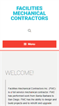 Mobile Screenshot of facilitiesmechanicalinc.com
